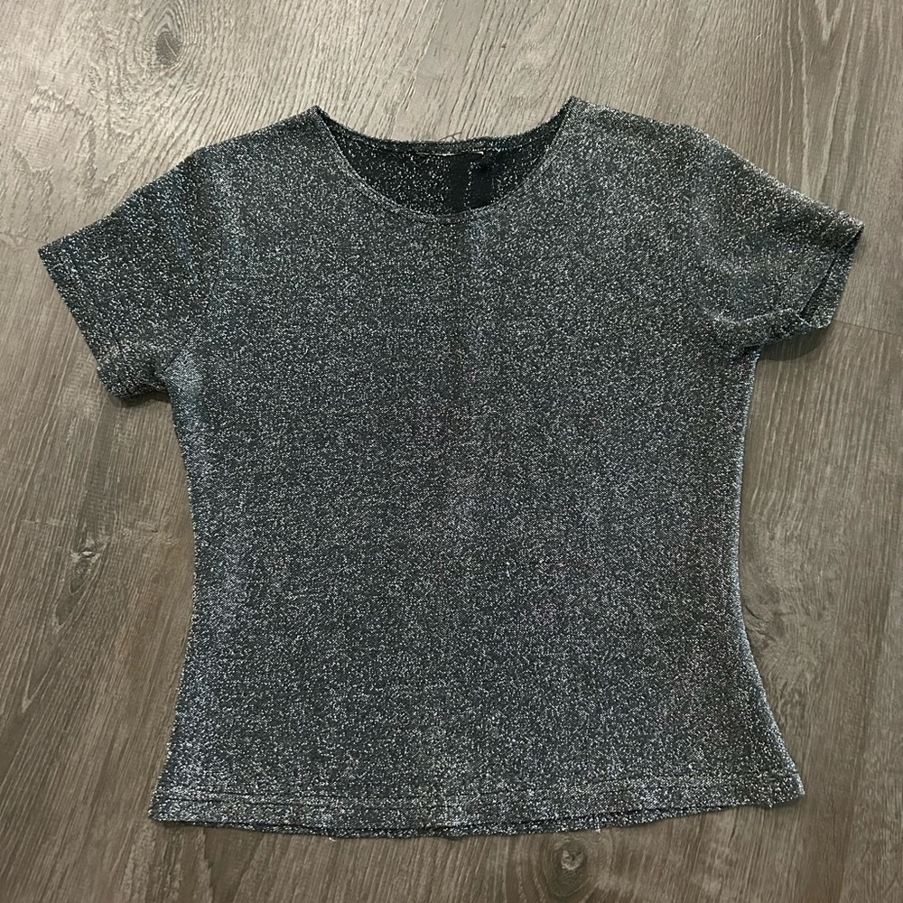 H&M sparkle top